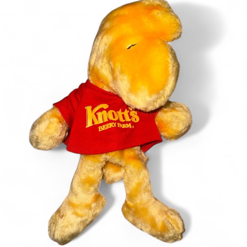 Knotts berry farm Peanuts Woodstock Plush puppet